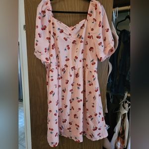 Cherry print sundress